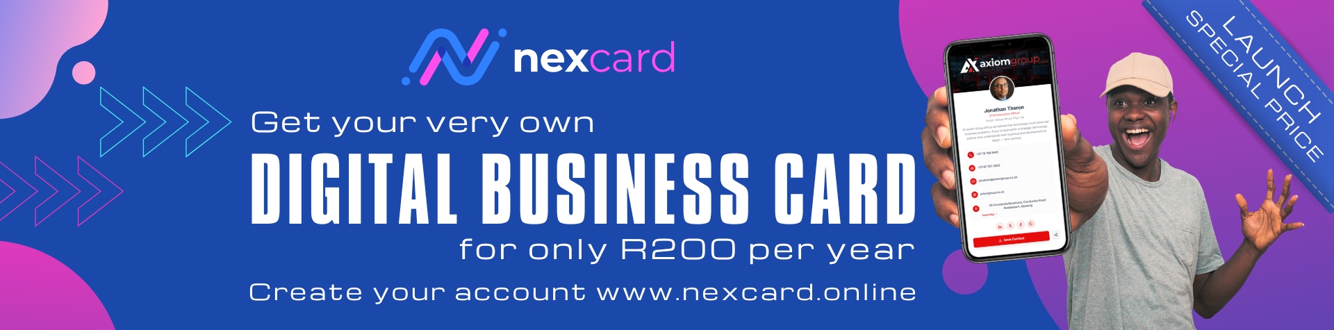 NexCard banner